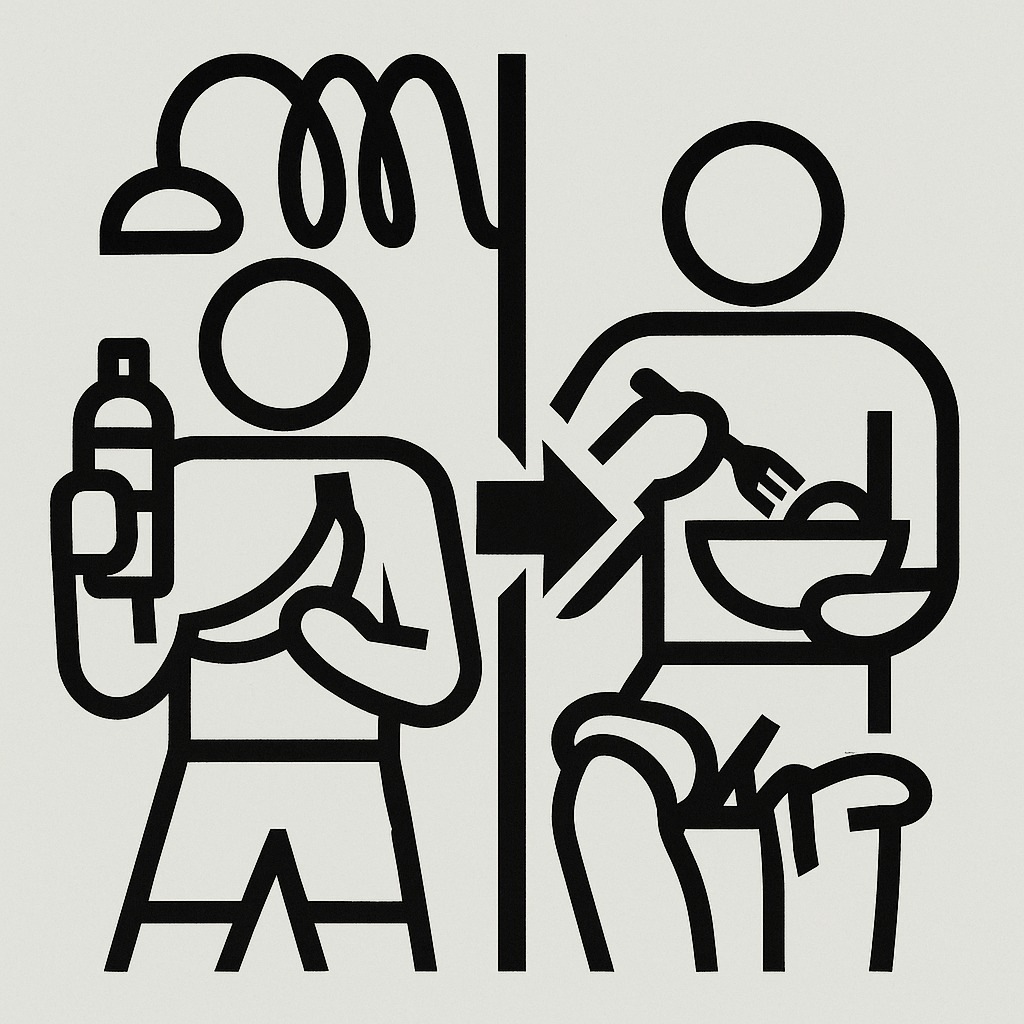 Lagree et alimentation